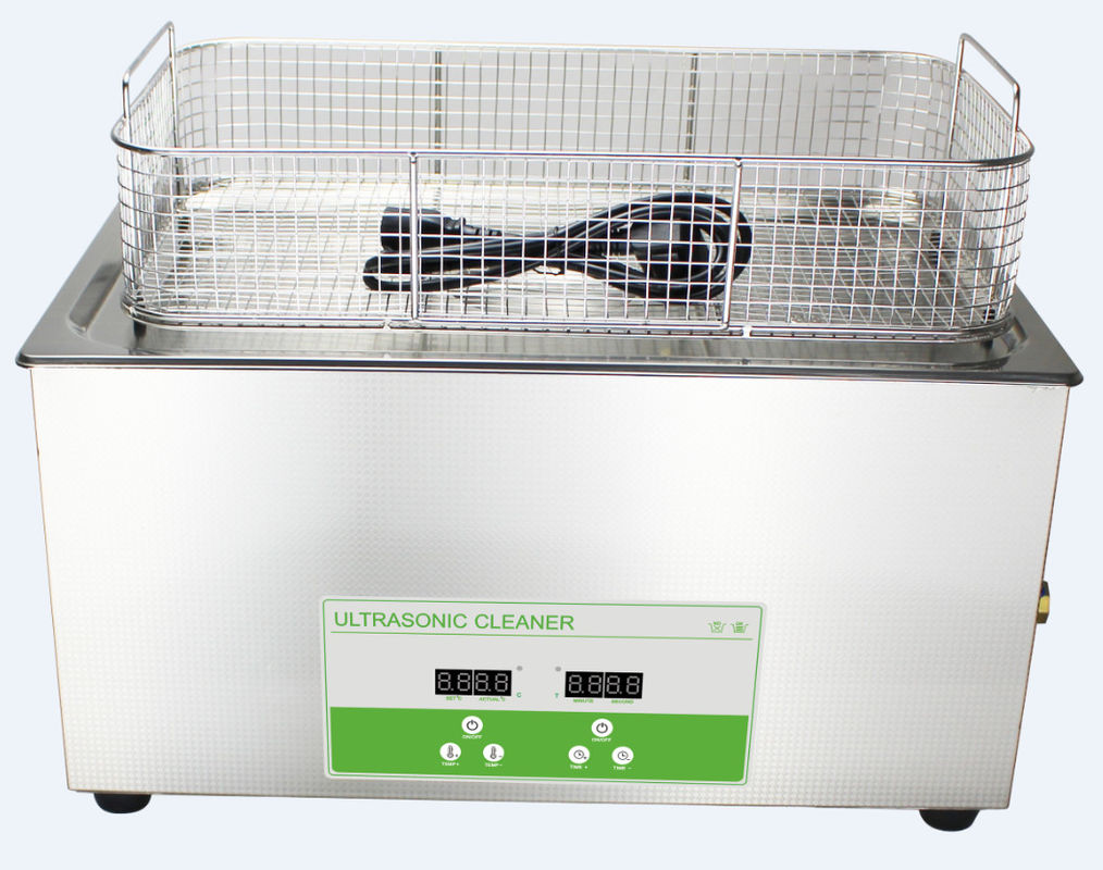 80C Heater SUS Basket Industrial Ultrasonic Cleaning Machine Fcc For Auto Parts